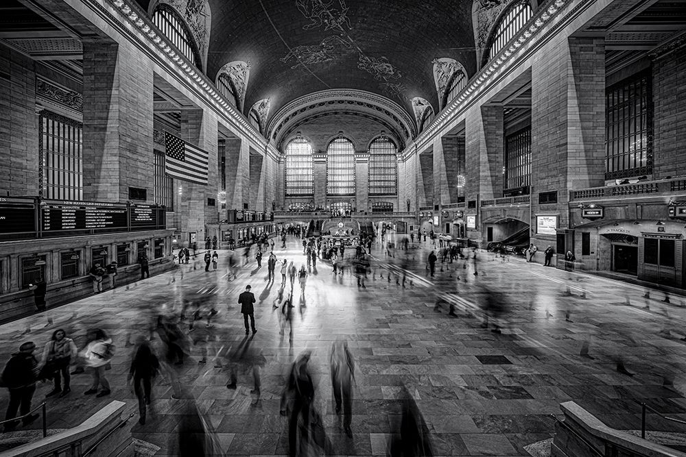 Lost souls in Central Terminal art print by Marco Tagliarino for $57.95 CAD