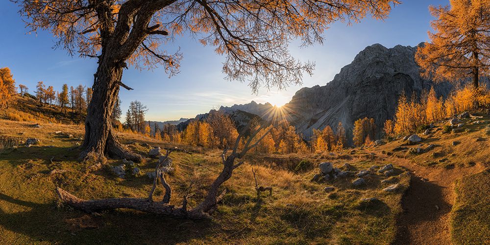 Autumn paradise art print by Ales Krivec for $57.95 CAD