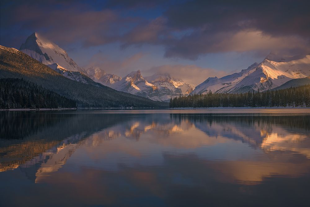 Maligne Lake art print by David Martin Castan for $57.95 CAD