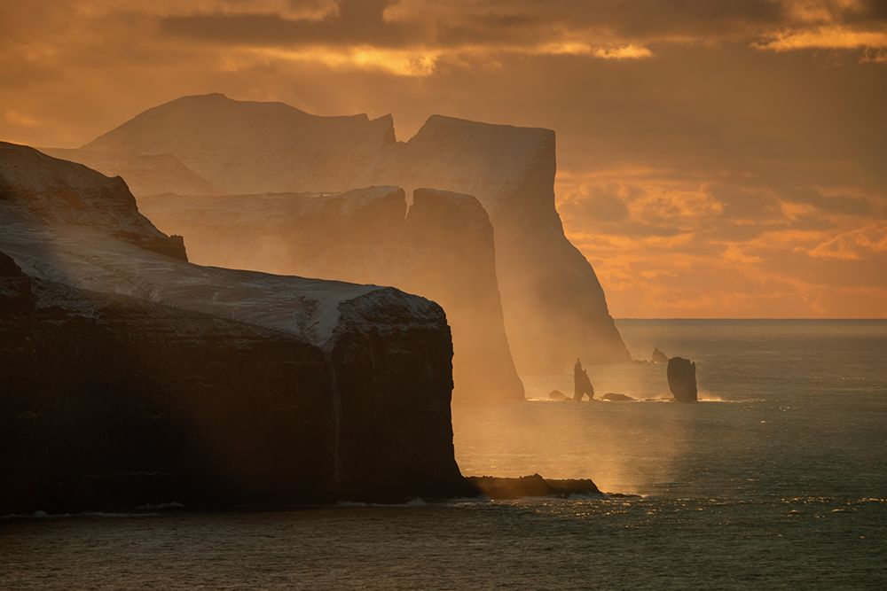 Faroe cliffs art print by Wojciech Kruczynski for $57.95 CAD