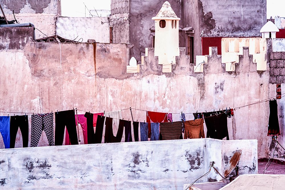 Roofs art print by Bego Amare for $57.95 CAD