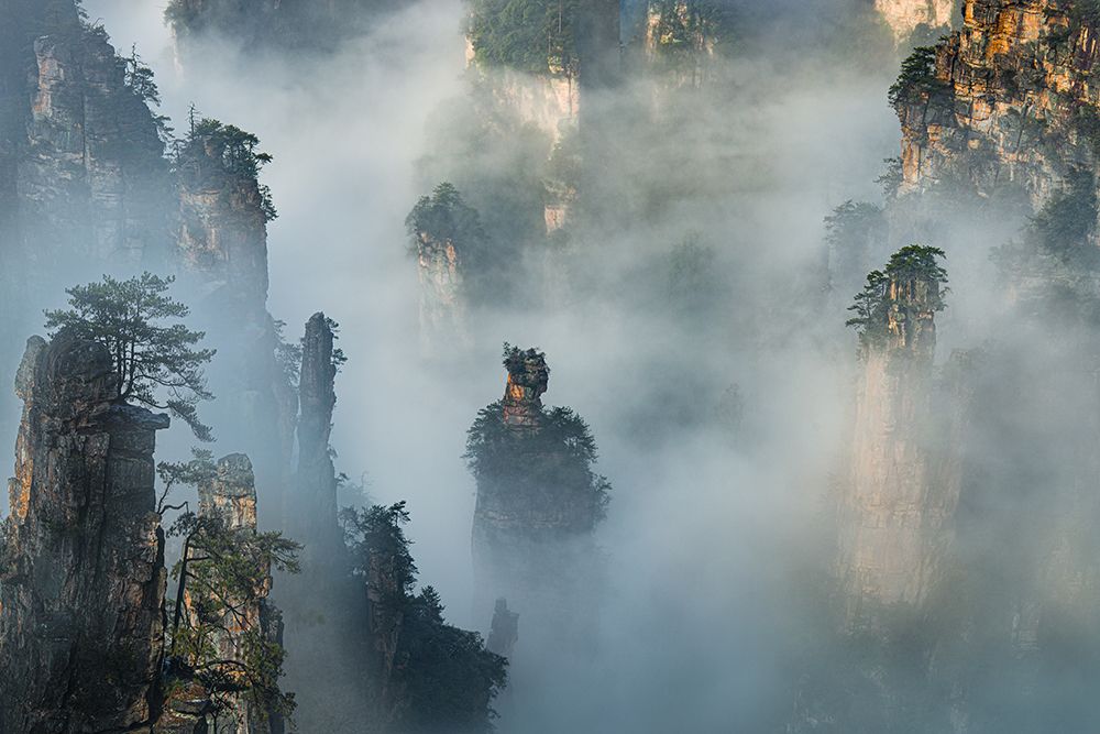 Wulingyuan Scenic Area art print by Simoon for $57.95 CAD