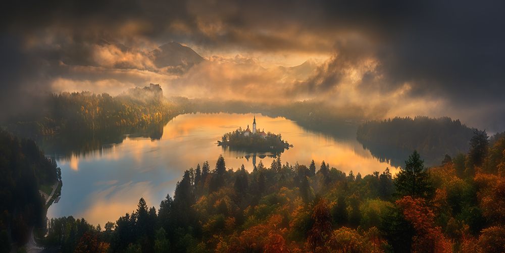 Bled... art print by Krzysztof Browko for $57.95 CAD