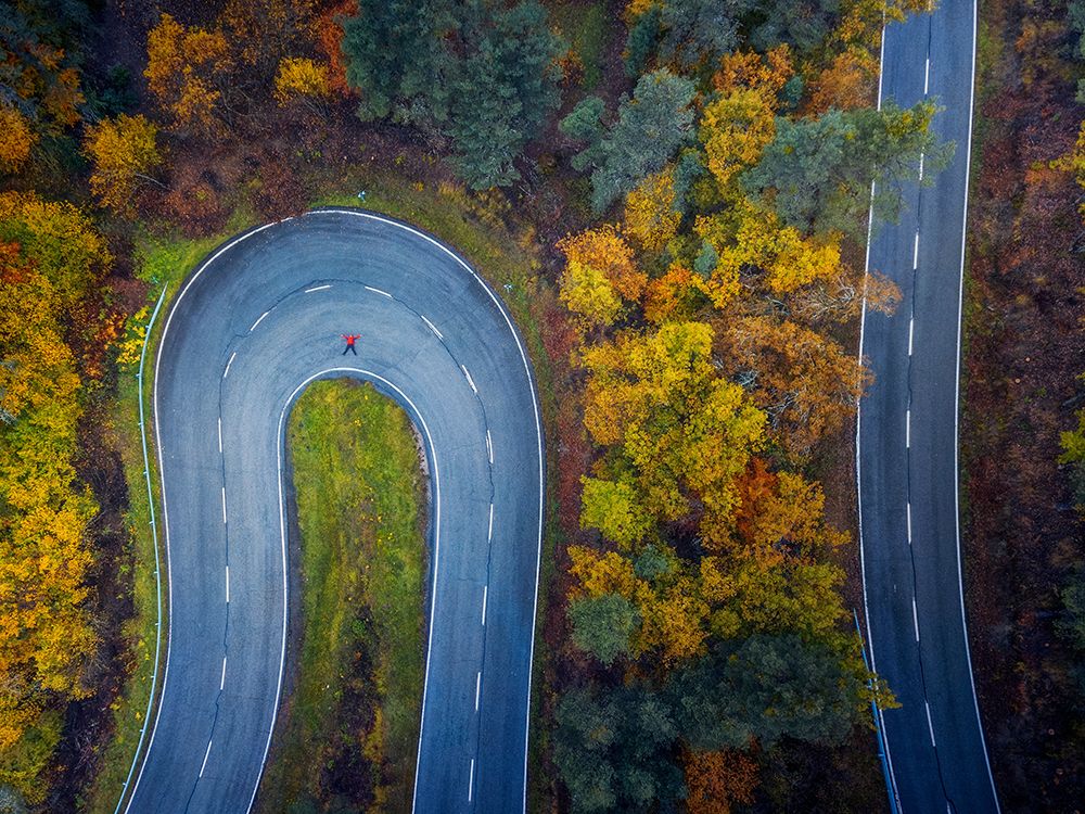 The road art print by Jose Manuel Martin for $57.95 CAD