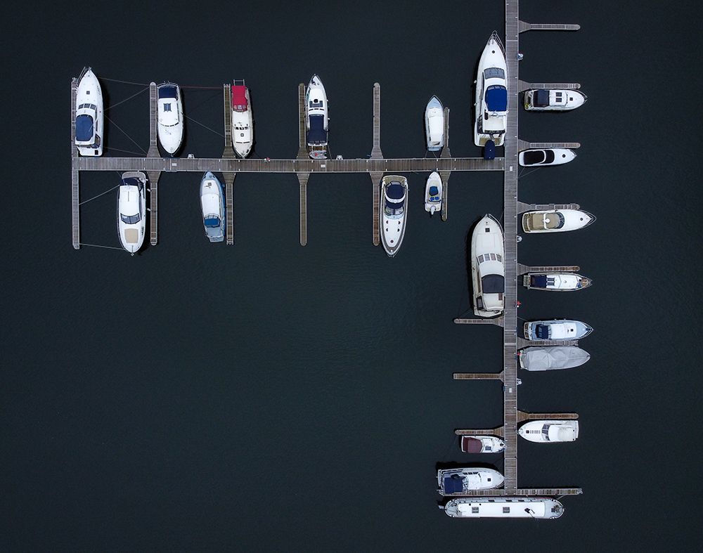 Boats art print by Sus Bogaerts for $57.95 CAD