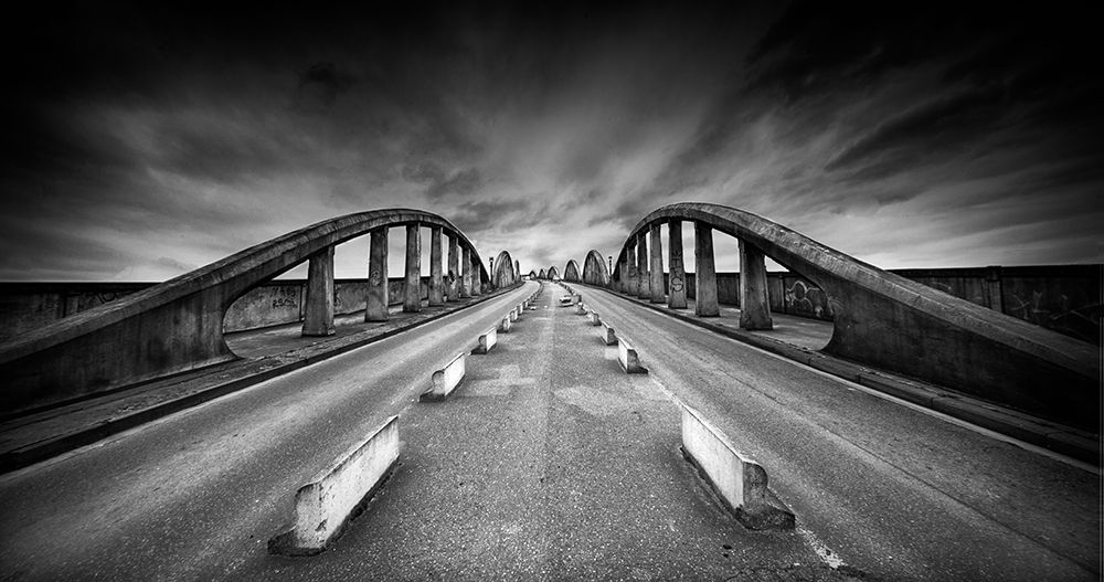 The bridge art print by Maurits De Groen for $57.95 CAD