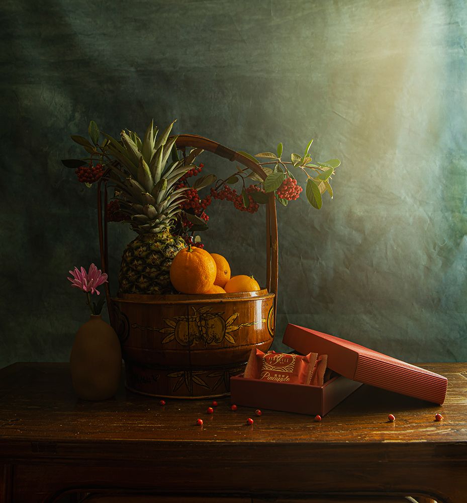Fruit still life art print by Judy Tseng for $57.95 CAD
