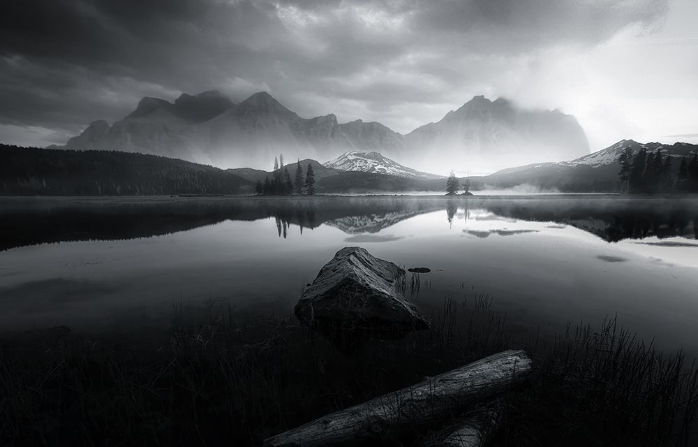 Morning mist art print by Larry Deng for $57.95 CAD
