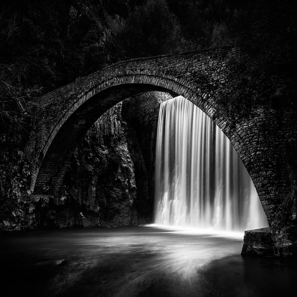 Paleokaria Waterfall art print by George Digalakis for $57.95 CAD