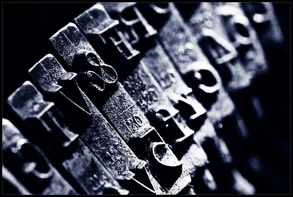 Erikas types art print by Klaus Ratzer for $57.95 CAD