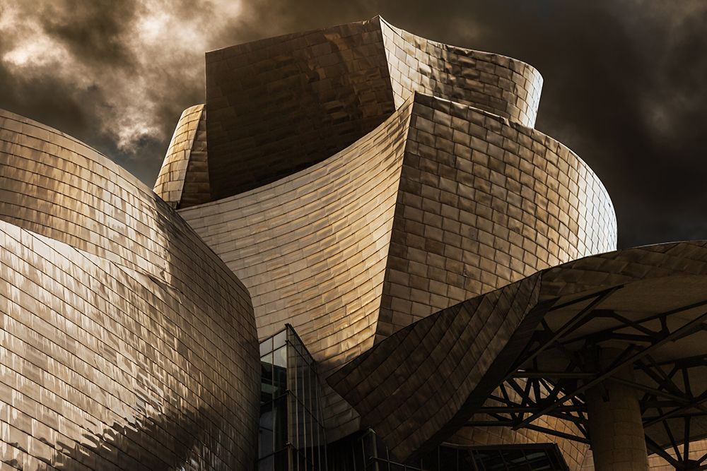 Shapes and shadows (Serie Guggenheim Bilbao) art print by Jois Domont for $57.95 CAD