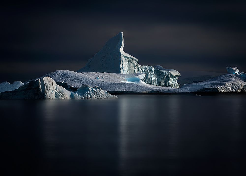 Floating Iceberg art print by Annie Poreider for $57.95 CAD