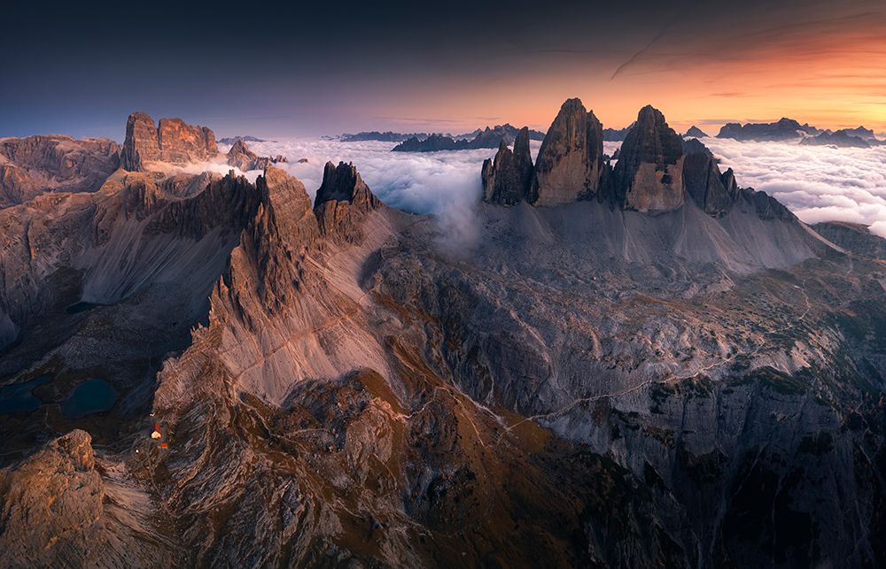 Tre Cime Di Lavaredo art print by Karol Nienartowicz for $57.95 CAD