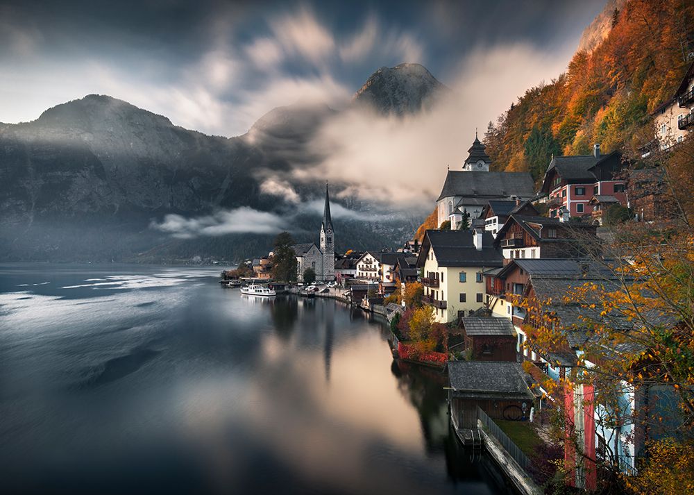 Hallstatt art print by Karol Nienartowicz for $57.95 CAD