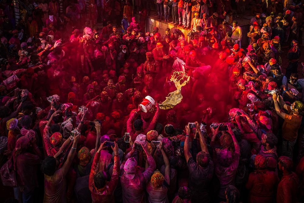 Splash of Colour art print by Saurabh Sirohiya for $57.95 CAD