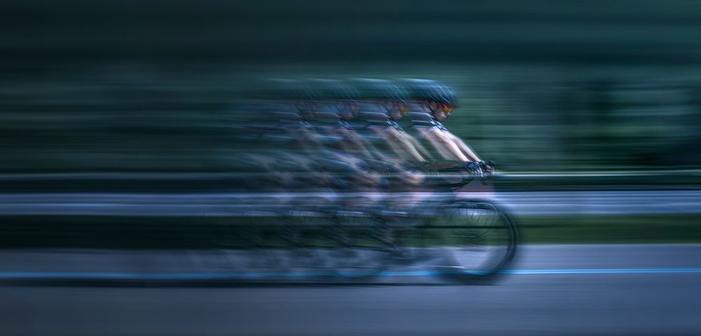 Speed up art print by Larry Deng for $57.95 CAD