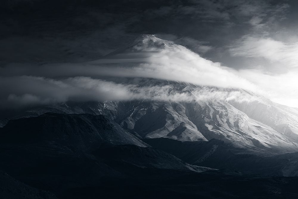 Mount Damavand at Dawn art print by Majid Behzad for $57.95 CAD