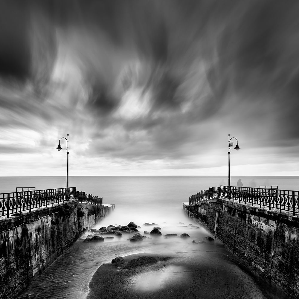 Double Pier Ii art print by George Digalakis for $57.95 CAD