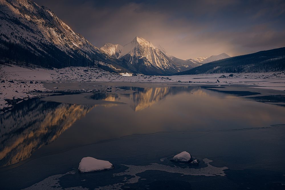 Medicine Lake art print by David Martin Castan for $57.95 CAD