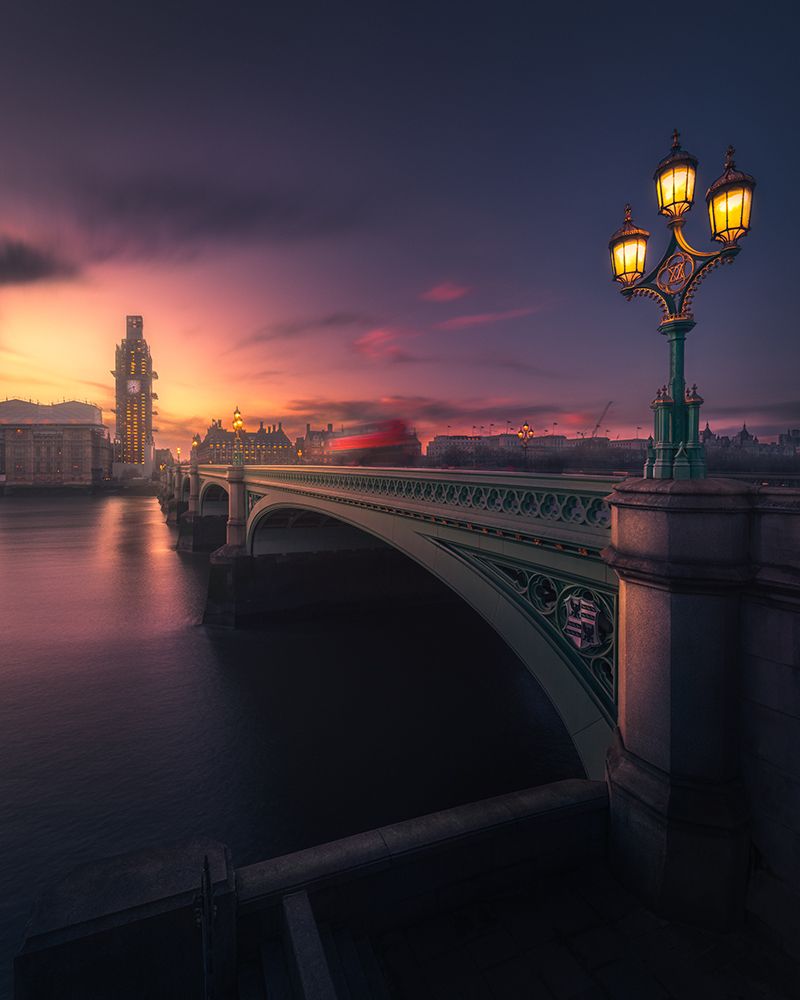 Mystical London art print by David George for $57.95 CAD