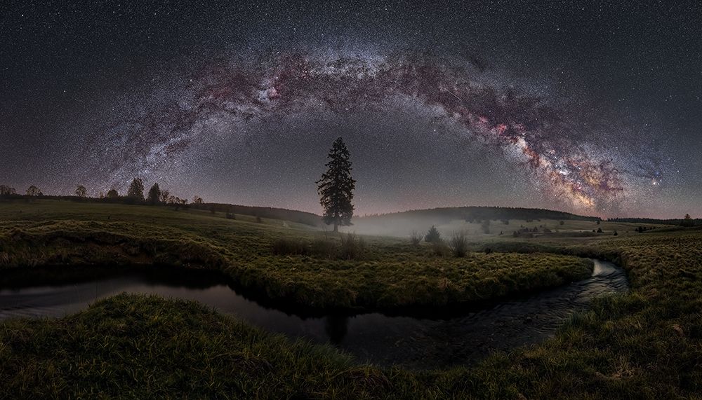 Under the Milky Way Arch art print by Jan Smid Master for $57.95 CAD