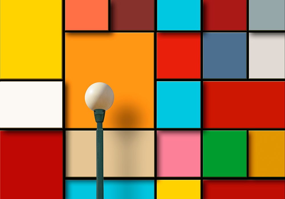 Blocks art print by Alfonso Novillo for $57.95 CAD