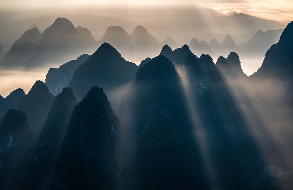 Heavens Light art print by Ye Naing Wynn for $57.95 CAD