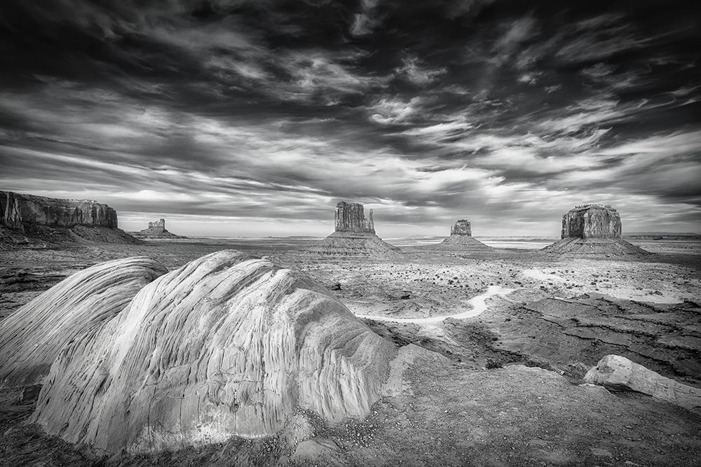 Monument valley art print by Luigi Ruoppolo for $57.95 CAD
