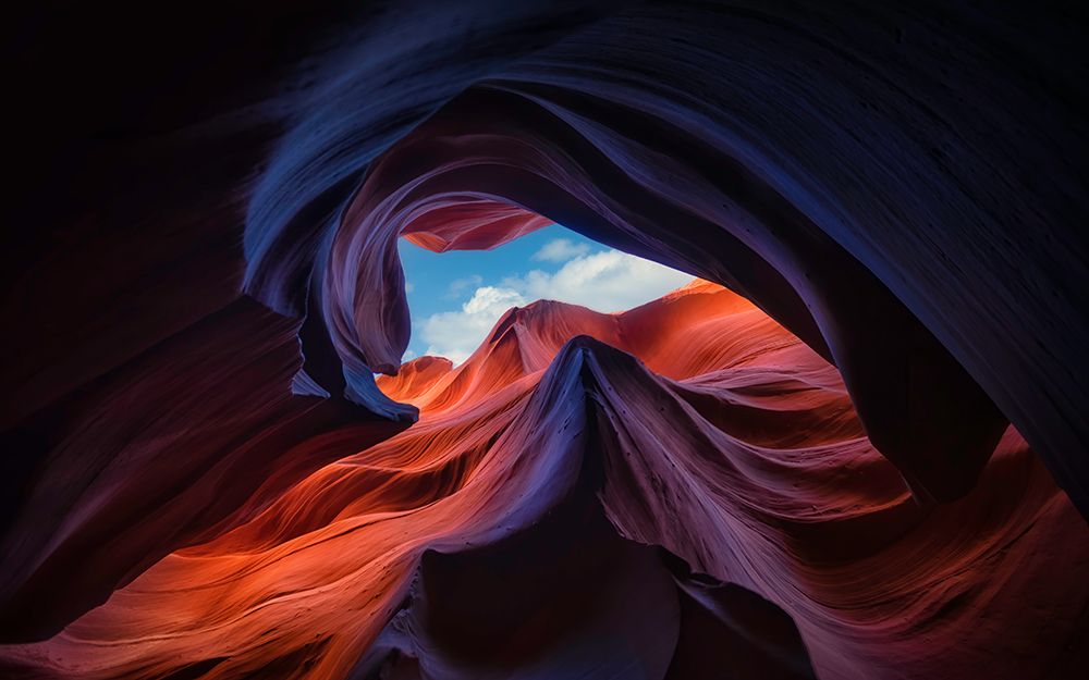 Antelope Canyon art print by Michael Zheng for $57.95 CAD