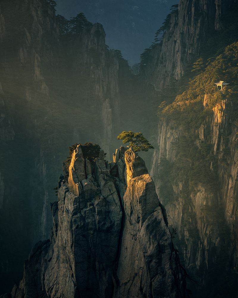 Sunshine in Huangshan art print by Oleg Rest for $57.95 CAD