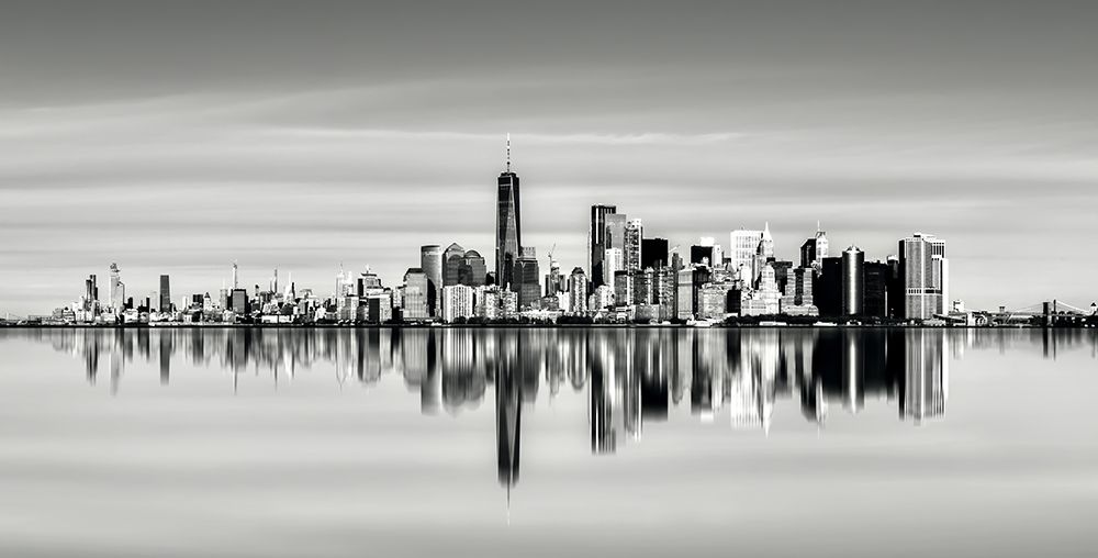 Black and White New York art print by Danny Gao for $57.95 CAD