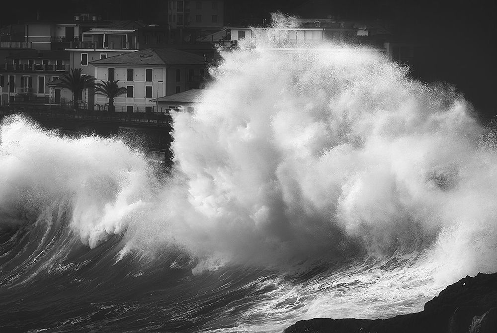 TSUNAMI IN THE VILLAGE art print by Paolo Lazzarotti for $57.95 CAD