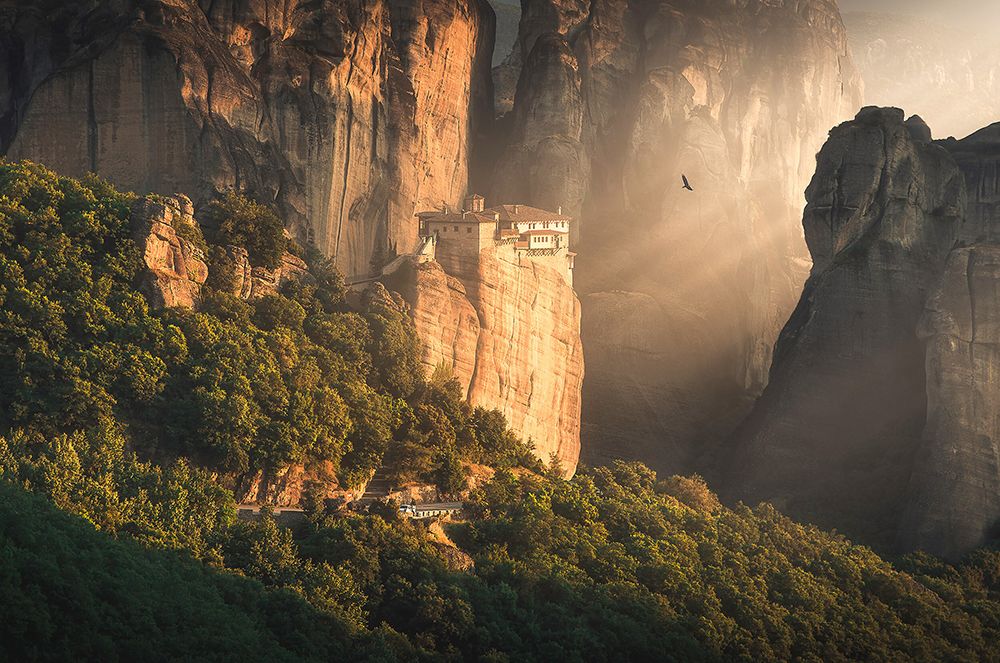 Meteora art print by Cuma Cevik for $57.95 CAD