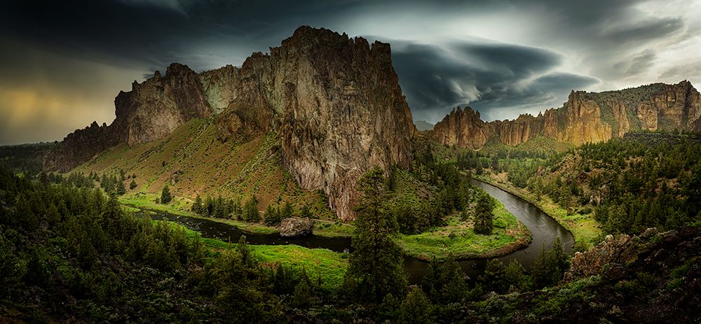 Smith Rock art print by Ron Langager for $57.95 CAD