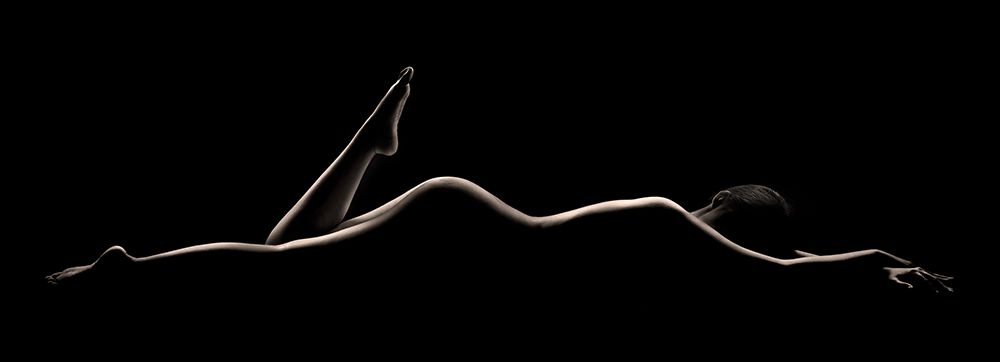 Bodyscape: Prone a Stretch art print by Heru Sungkono for $57.95 CAD