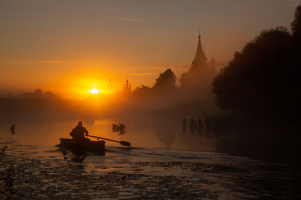 Dunilovo sunrise art print by Alexey Kharitonov for $57.95 CAD