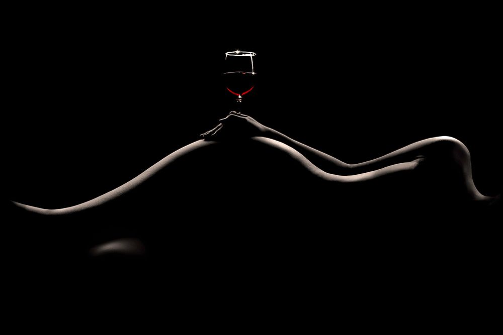 Bodyscape: Wine Tasting art print by Heru Sungkono for $57.95 CAD