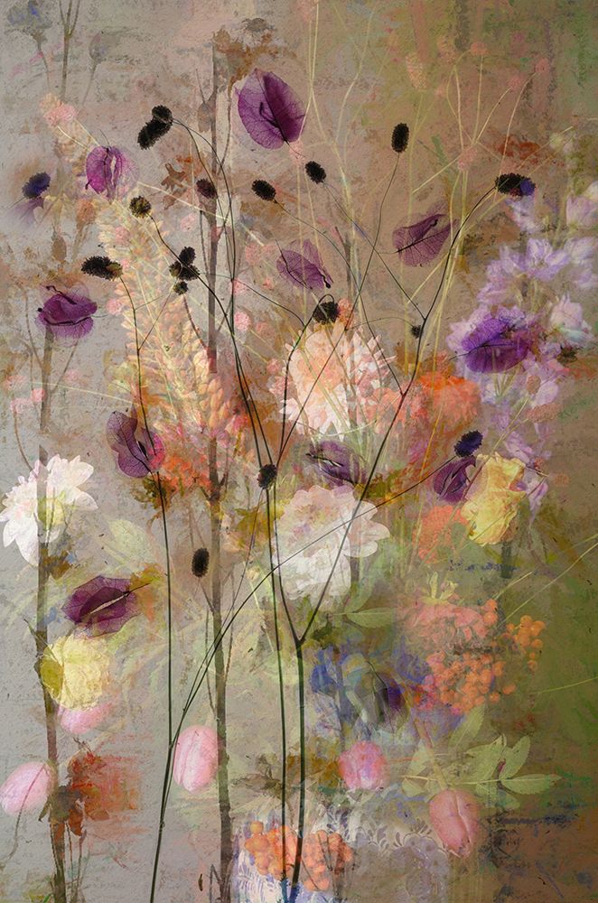 Painterly Flowers art print by Saskia Dingemans for $57.95 CAD