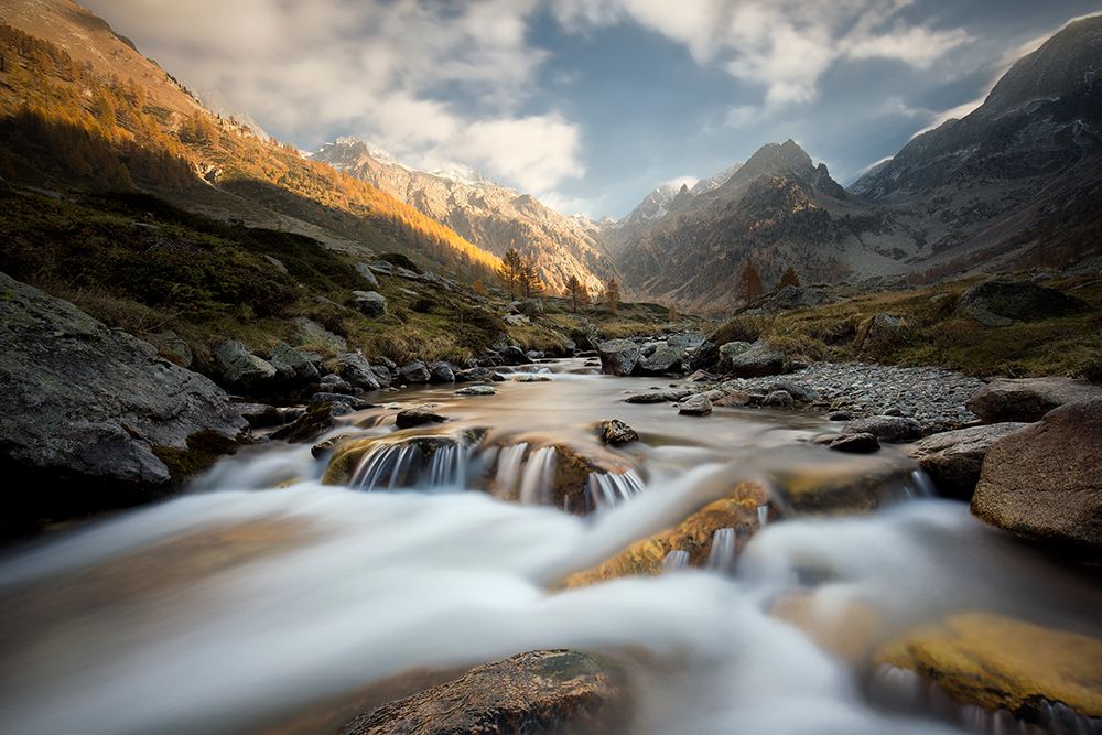 Autumn In The Alps art print by Paolo Bolla for $57.95 CAD