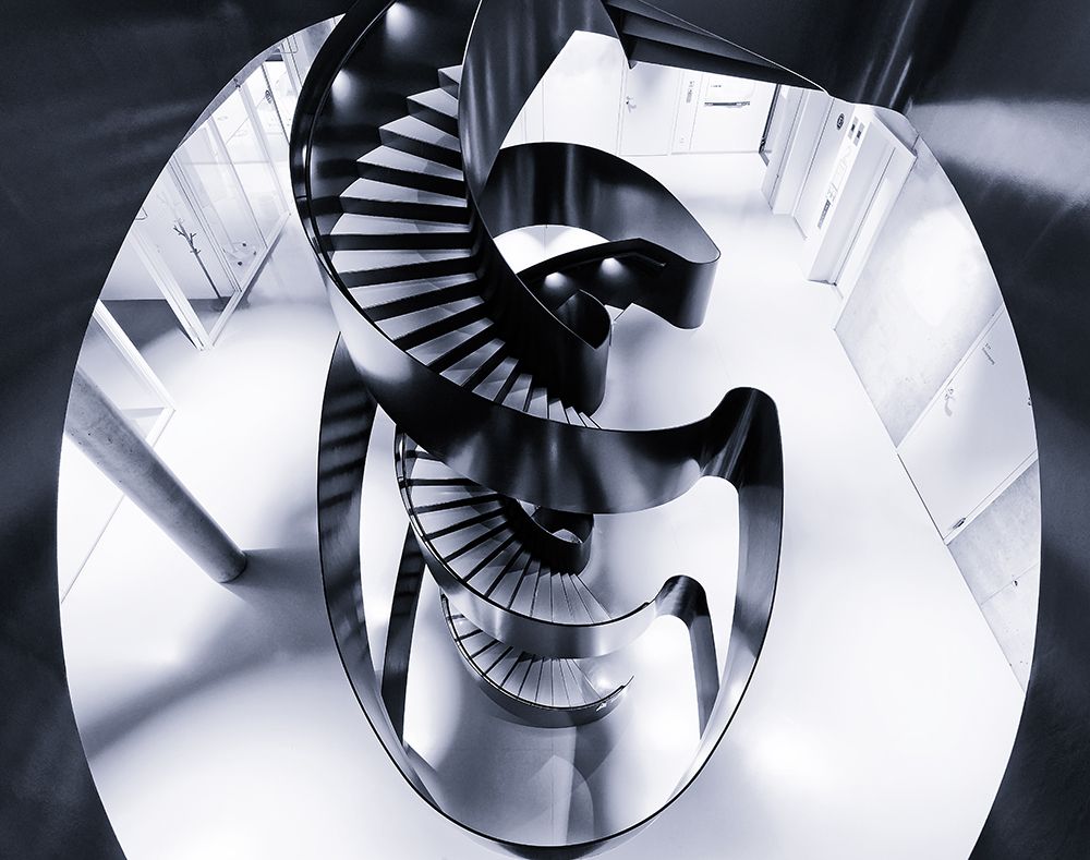 staircase art print by Martin Fleckenstein for $57.95 CAD