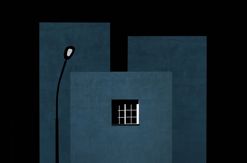 Composition With Window And Street Lamp art print by Inge Schuster for $57.95 CAD