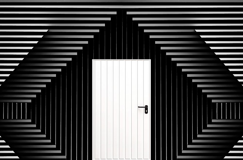 White Door art print by ahmad kaddourah for $57.95 CAD