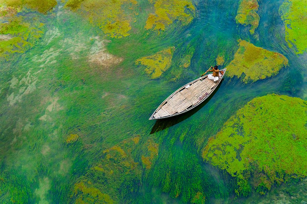 Crossing The Baral River art print by Tanveer Hassan for $57.95 CAD