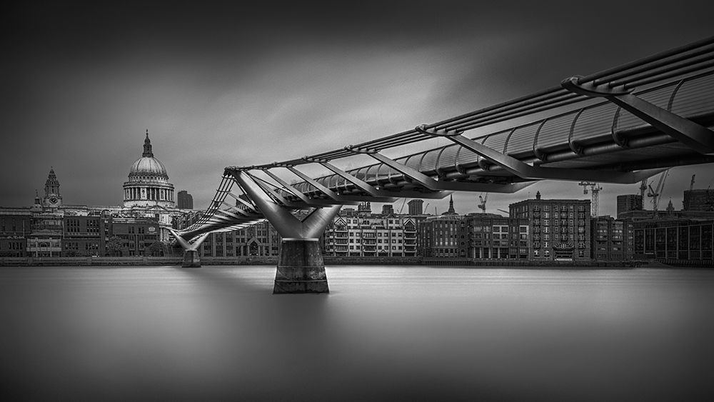 London skyline art print by Ahmed Thabet for $57.95 CAD