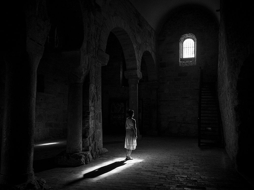 Light in the monastery of Suso art print by Adolfo Urrutia for $57.95 CAD