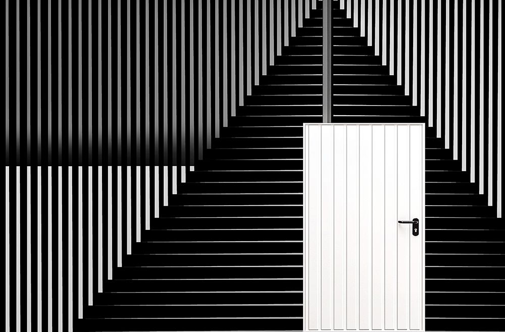 White Door 03 art print by ahmad kaddourah for $57.95 CAD