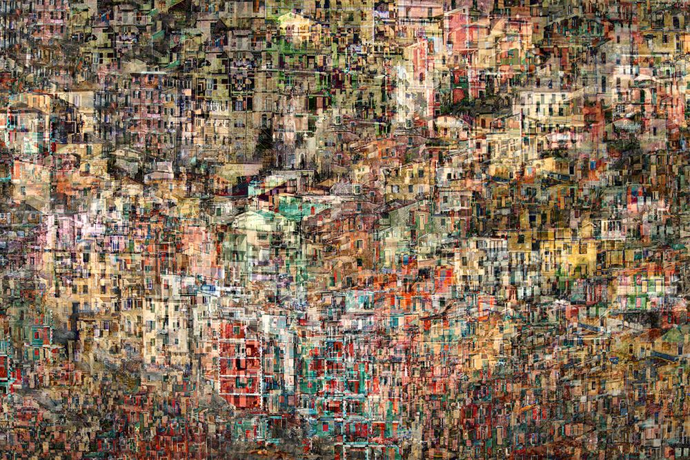Riomaggiore art print by Hans-Wolfgang Hawerkamp for $57.95 CAD
