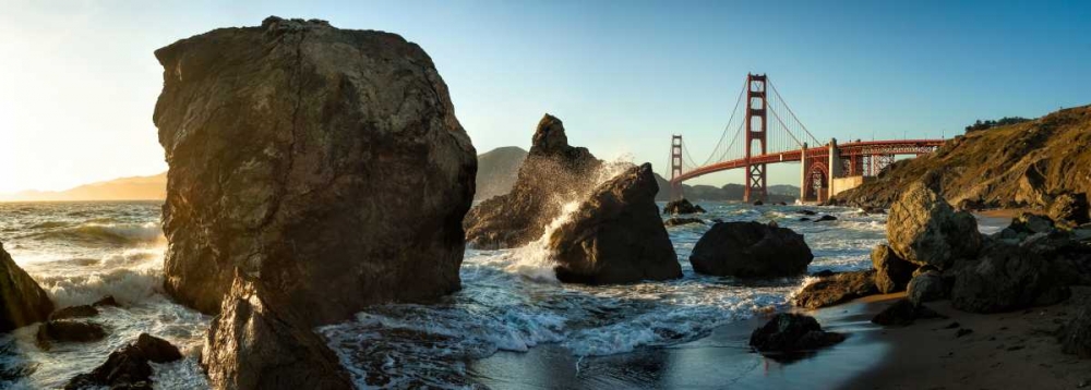 The Golden Gate Bridge art print by Michael Kaupp for $57.95 CAD