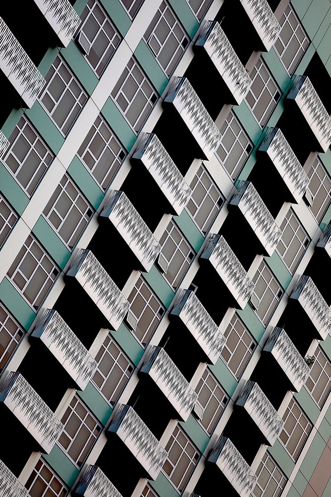 San Franciscos urban geometry art print by Robin Wechsler for $57.95 CAD