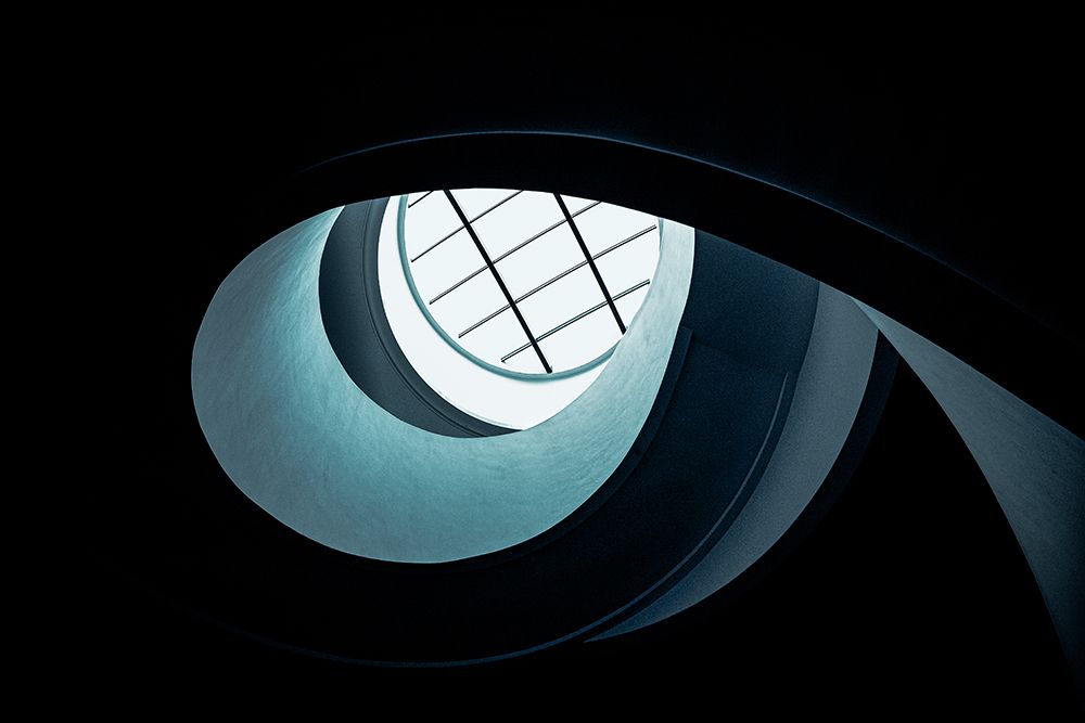 Spiral staircase art print by Inge Schuster for $57.95 CAD